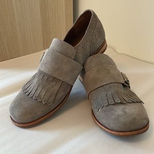 Kork-ease | Bailee Kiltie Monk Strap Suede Oxford